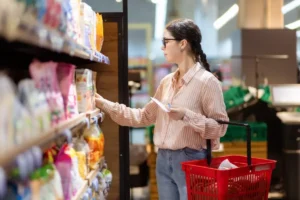 supermarkt winkelen prijs voeding