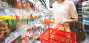 supermarkt winkelmandje productterugroeping